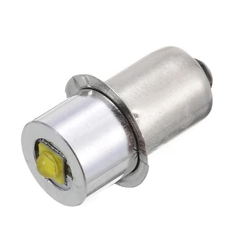 1pc 3W P. 13.5S LED Lemputė Žibintuvėlį, Fakelą Pakeisti Lemputes Žibintų Darbo Lemputė 6-24V 23*9mm Apšvietimo Priedų