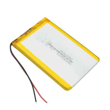 1Pcs 3.7 polimero ličio baterija 906090 6000MAH GPS mobiliųjų galia butas baterija Li-ion Ląstelių Tablet Skaitmeninis