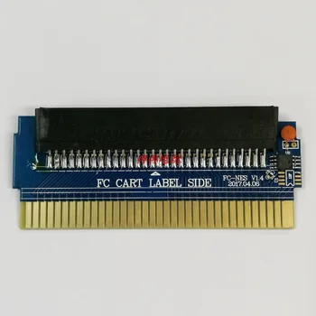 1pcs FC 60 Pin kodą, kad bus NE 72 Pin Žaidimas Kasetės Adapteris Keitiklis PCBA su CIC įdiegtas lustas