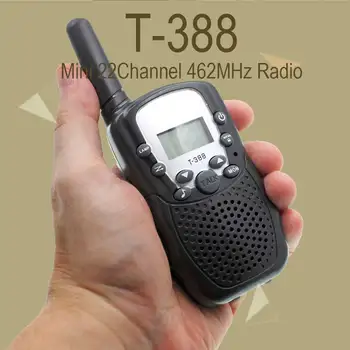 2 vnt T388 RT388 Auto Multi-Kanalų, 2-Way Radios Bellsouth Walkie Talkie T-388 walkie talkie vaikams