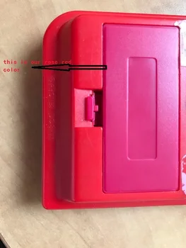 20 vnt Rose Red Nintendo GameBoy Pocket GBP Pakeitimas Akumuliatoriaus Dangtelį