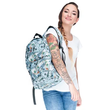 2017 mados $ Kuprinė Jaunimo Schoolbags už Paaugliai, Mergaitės, Berniukai vienaragis maišelį spausdinimo bagpack mokyklos vandeniui