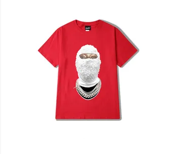 2019 Vasaros Mados Dizaino Deimantas Užmaskuotas Moteris, T Marškiniai Vyrams Aukštos Kokybės Medvilnės Hip-Hop Riedlentė Kanye West T-shirt