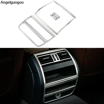 Angelguoguo Automobilių stiliaus Galinės Oro kondicionavimo angos Ventiliacijos dengiamieji rėmeliai, skirti BMW 5 serijos F10 2011-2017