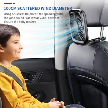 Automobilio galinės Sėdynės, Mini USB, Sulankstomas Tylus Ventiliatoriaus Aušintuvas Nešiojamų Oro Aušinimo Ventiliatorius Naudoti Darbalaukio Tarnybos Ventiliatorius Trys Klasės Vėjo Greitis