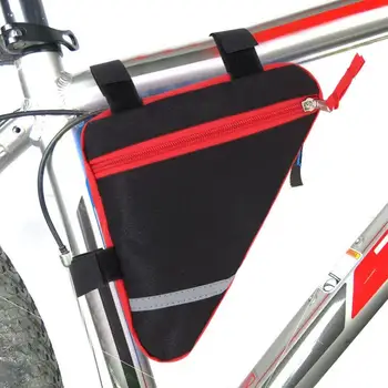 Bolsa de tela para bici alforjas para bicicleta ajustables a sillin mochila ciclismo accesorios dviratį con cremallera nepraleidžianti