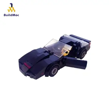 BuildMoc Įranga, Biuro Įranga, Automobilių Vaikams Žaislus Blokus Miestas Lenktynių Knight Rider Super Sporto Transporto Priemonės Blokai Švietimo Žaislas Vaikams