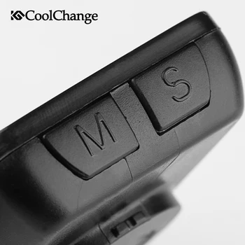 CoolChange Dviračių Kompiuterio Spidometras Odometras Rainproof MTB Dviratį Kompiuterio USB Įkraunama Dviračių Kompiuterių Laidinės ir Belaidės