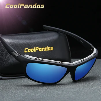 CoolPandas 2020 Mados Poliarizuoti Akiniai nuo saulės Vyrų Vairavimo Atspalvių Lauko sportas Vyrams, Prekės Dizainas Oculos lunette soleil homme