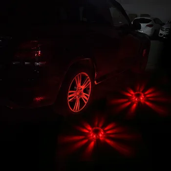 Coquimbo LED Automobilių Šviesos Kelių Saugos Blyksnius Magnetas Raudona Mirksinti Įspėjimo Žibintai Pakelės Avarinio Disko Švyturys Automobilių Sunkvežimių Valtis