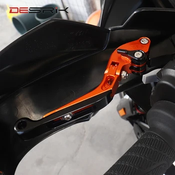 DESRIK Aukštos Kokybės KTM 790 Nuotykių R 790 ADV 2017 - 2019 m. 2020 m. Motociklo Lankstymo Ištraukiamas rankinis stabdis Stabdžių ir Sankabos Trosas