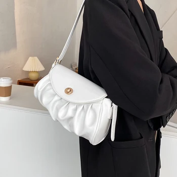 Elegantiška Moteriška Sulankstyti Pažastų krepšys 