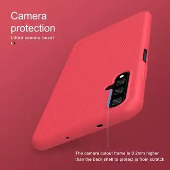 Garbės 20 atveju Huawei Honor 20 atveju galinį dangtelį Super Matinio apsaugos atveju Huawei Honor 20 10 9 8 Nillkin originalus atveju