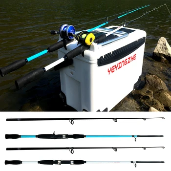 GHOTDA Verpimui/Liejimo Žvejybos Polių 1,8 M 1,5 M Suvilioti meškere Ultralight 2 dalis