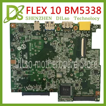 KEFU BM5338 Mainboard lenovo FLEX10 FLEX 10 Nešiojamojo kompiuterio motininė Plokštė 5B20G94327 CPU N3540 4G/2G RAM Bandymo dirbti originalus