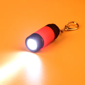 Led Lemputė Usb Charg 0.3 w 25lum Portable Led Mini Žibintuvėlis, Lauko Įrankiai Žibintuvėlis Usb Įkrovimo Keychain