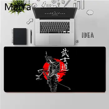 Maiya Japonų Bushido Samurajus žurnalas Žaidimų Žaidėjas stalas laptop Guma Pelės Kilimėlis Nemokamas Pristatymas Didelis, Mouse Pad Klaviatūros Kilimėlis