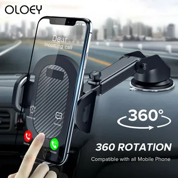 OLOEY prekinis, galinis Stiklo Svorio Gyvis Automobilinis Telefono Laikiklis, Telefono Universal Mobile Support 