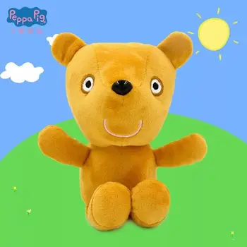 Originali Peppa Pig 19cm šeimos Lėlės peppa George tėtis maddy 8 draugų suzy Emily žaislas vaikų žaislas dovana aukštos kokybės 2020 Naujas