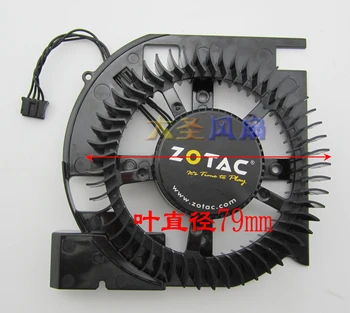 Originalus GTX260 GTX270 MGT8012YB - W20 vaizdo plokštės ventiliatorius
