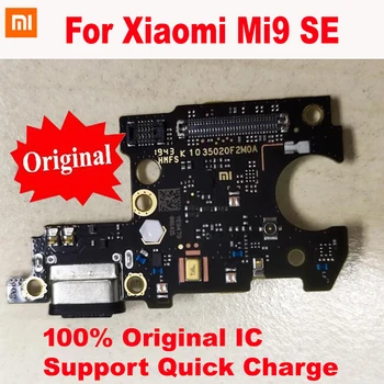 Originalus Visiškai IC Už Xiaomi Mi 9 Mi9 Mi 9T 9SE Mi 9Lite Mikrofonas, USB Kištukas, Apmokestinimo Uosto Valdybos Greitai Įkrauti Flex Kabelio Jungtis