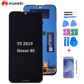 Originalą Huawei Y5 2019 LCD Ekranas skaitmeninis keitiklis Touch 