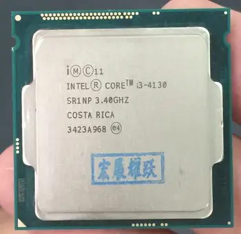 PC kompiuteris Intel Core Procesorius I3 4130 I3-4130 CPU LGA1150 22 nanometers Dual-Core veikia Desktop Procesorius