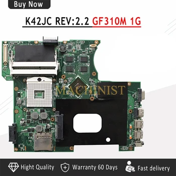 Plokštė yra patikrinta. Už ASUS K42JC REV: 2.2 HM55 DDR3 1GB nešiojamojo kompiuterio motininė plokštė ir K42JC Maitinimo mažas plokštė