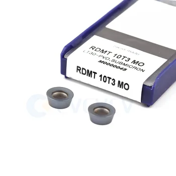 RDMT 10T3 MO RDMT 1204 MO NN 30 Tekinimo Frezavimo įrankis įdėklai CNC tekinimo įrankis Karbido lydinio įdėklai Nerūdijančio plieno tekinimo įrankis
