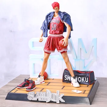 Slam Dunk Shohoku 10 Sakuragi Hanamichi 1/4 Skalės PVC Pav Kolekcines Modelis Žaislas Statula