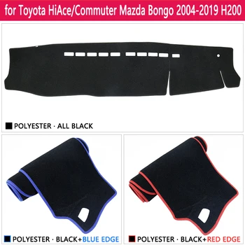 Toyota HiAce Priemiestinių RegiusAce Mazda Bongas 2004~2019 neslystantis prietaisų Skydelio Kilimėlis Padengti Trinkelėmis skėtį nuo saulės Dashmat Automobilių Reikmenys Kilimas