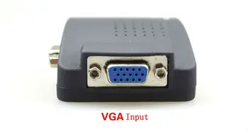 TV, DVD, AV Composite RCA, S-Video VGA Monitor PC Vaizdo Adapteris Keitiklis skirstomąją Dėžutę