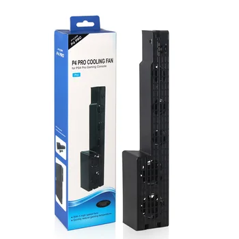 USB PS4 Pro Aušinimo Ventiliatorius Išorės 5-Ventiliatorius Super Turbo Temperatūra Aušinimo Ventiliatorius PS4 Pro Žaidimų Konsolės
