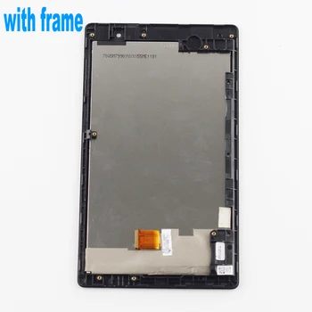 Už Asus Zenpad C 7.0 Z170CG P01Y Z170 LCD Ekranas Jutiklinis Ekranas skaitmeninis keitiklis komplektuojami su Rėmo Ekranas Pakeitimo