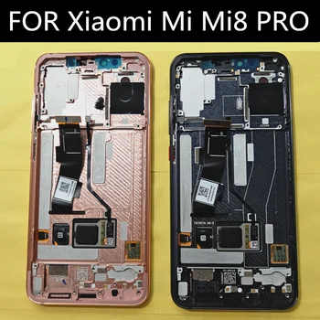 Už Xiaomi Mi8 PRO-Ekrano, pirštų Atspaudų LCD Ekranas+Touch Ekranas skaitmeninis keitiklis Asamblėjos Pakeisti mi8PRo lcd