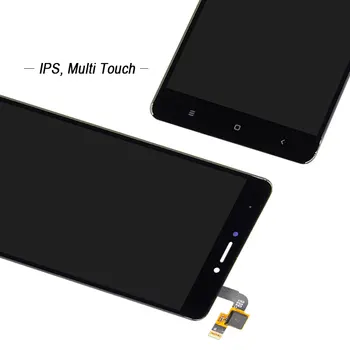 Už Xiaomi Redmi Pastaba 4X LCD Ekranas+Touch Ekranas skaitmeninis keitiklis Asamblėjos Nemokamų Įrankių Pakeitimo