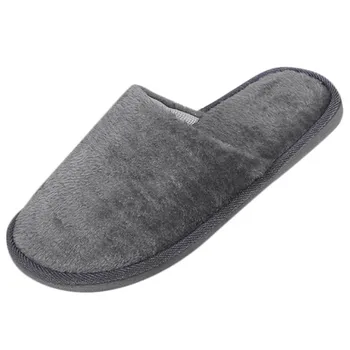 Vyrų batai, Šilta Namų Pliušinis Minkštas Šlepetes Patalpų Anti-slip Rudens Žiemos Aukšte Miegamasis Batai zapatos de hombre, домашние тапочки A5