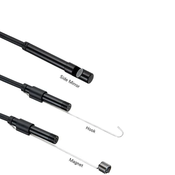 WIFI Endoskopą Kameros LED 8MM 2/5M atspari Vandeniui Minkštas Kabelio Tikrinimo Kamera, USB Endoskopą Borescope IOS Endoskopą 