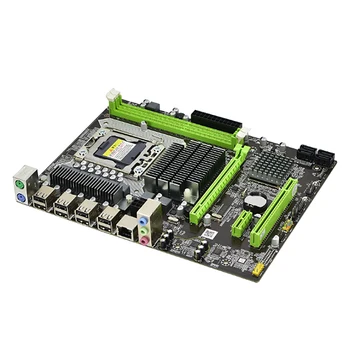 X58 Kompiuterio Plokštę, 1366-Pin DDR3 RECC Atminties Stalinis Kompiuteris Žaidimas, Nustatyti pagrindinę Plokštę, Palaiko X5650 I7CPU Rinkinys