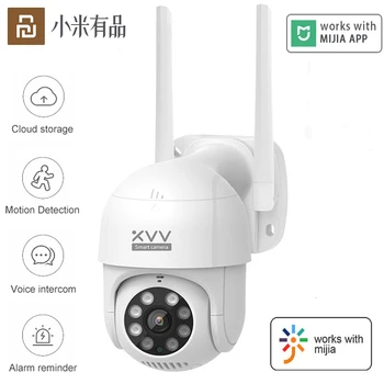 Xiaovv Smart P1 Lauko Kamera 1080P 270° PTZ Pasukti Wifi, Webcam Humanoidų Aptikti Vandeniui Saugumo Camers Dirbti mijia App