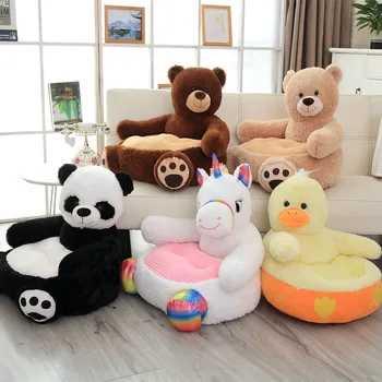 Šuniukų Lizdą Tatamio Miega Lovos Vaikams, Cartoon Sofa-Lova, Kėdė, Pliušiniai Žaislai Sėdynės Meškiukas Panda 
