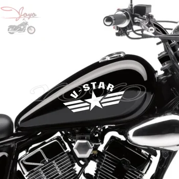 Žvaigždė Sparnus Lipdukai Lipdukai 0,1 mm PVC Lipdukas Lipdukas, Skirtas Yamaha Vstar V-Star XV250 XVS650 XVS1300 XVS1100 Route 66