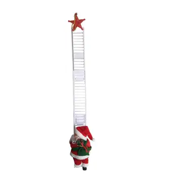 2020 Santa Claus Laipiojimo Laiptais Elektros Kalėdų Senelio Lėlės Kalėdų Eglutės Kabinti Ornamentas, Lauko, Patalpų Duris, Sienų Apdailai