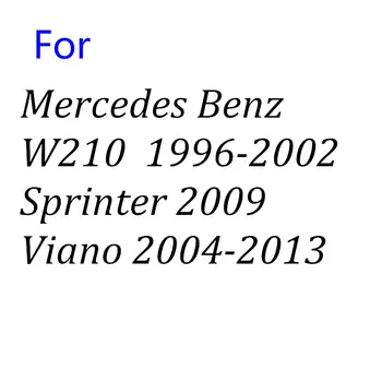 2vnt Led Automobilio Duris Šviesos Logotipą, Projektorius, Lazerinė Sveiki Žibintas, Skirtas Mercedes Benz E Klasės W210 AMG W639 Vito VIANO VITO 1996-2002 m.