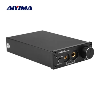 AIYIMA VPK-A5 PRO TPA6120 Mini HIFI USB DAC Dekoderis Garso ausinių Stiprintuvo 24BIT 192KHz OPA2134 ESS9018Q2M AMP DC12V MUMS/ES