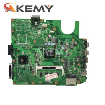 Akemy Už ASUS X45C Laotop Mainboard X45C X45VD X45V X45 Plokštė su i3 cpu + 4GB RAM