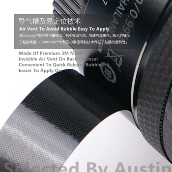 Apsaugos Lipdukas, Skirtas Objektyvas Odos Sony FE 24-70 f4 Anti-scratch Lipdukas Lipdukas Wrap Kino Raštas Atveju