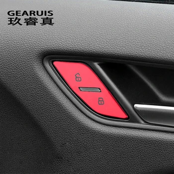 Automobilio Stilius Centrinio Pavara, rankinis Stabdis A P Mygtukai Dekoratyvinis skydas Apima Lipdukai Apdaila Audi A3 8V S3 Interjero Auto Priedai