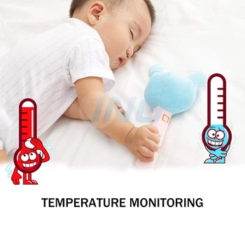 Baby Monitor 2.0 colių Belaidžio Vaizdo Spalvų Auklės Saugumo Kameros 2 Būdas Kalbėti Naktinio Matymo Temperatūros Stebėjimo Muzikos Aukle