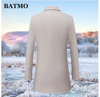 BATMO 2020 naują atvykimo rudenį aukštos kokybės vilnos atsitiktinis tranšėjos paltai vyrams,vilnos švarkai ,plius dydis M-XXXL 9203